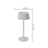 LED Wine Bottle Table Lamp Wireless Rechargeable Night Light For Bar Restaurant Bedroom 8