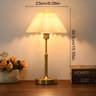Fabric Touch Table Lamp Rechargeable Bedside Desk Light With Replaceable Bulb For Hotel Room 9