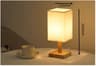 Modern LED Bedroom Table Lamp Compact Desk Nightstand Light For Bedroom Home Decor 7