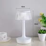 LED Touch Sensor USB Rechargeable Table Lamp 3 Color Dimmable Night Light For Bedside Hotel Bar Rea 7