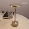 Rechargeable Touch Sensor LED Table Lamp Wireless Reading Night Light For Restaurant Hotel Bedroom 6