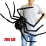Giant Plush Spider Halloween Decoration Horror Party Prop Outdoor Prop 12