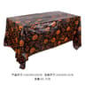 Halloween Plastic Tablecloth With Pumpkin Spider Web  Bat Graphics 9