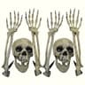 Halloween Ground Stake Skeleton Prop Kit  Outdoor Yard Graveyard Decor With Realistic Skull  Ghost  10