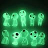 10Piece Luminous Ghost Tree Elves Micro Landscape Set  GlowintheDark Fairy Garden Decor 6