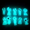 10Piece Luminous Ghost Tree Elves Micro Landscape Set  GlowintheDark Fairy Garden Decor 7