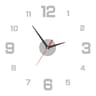 3D Creative Frameless DIY Wall Hanging Clock Mute Digital Stickers Decor For Home Office 7
