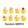 Luminous GlowintheDark Mini Ducks Micro Landscape Miniature Figures Mixed Style Decor 11