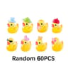 Luminous GlowintheDark Mini Ducks Micro Landscape Miniature Figures Mixed Style Decor 6