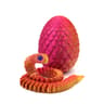3D Printed Articulating Snake With Mystery Egg Desktop Toy Anime Figure Home Decor Ornament 8