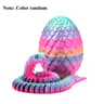 3D Printed Articulating Snake With Mystery Egg Desktop Toy Anime Figure Home Decor Ornament 11