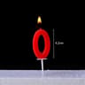 Black Number Birthday Candles 09 Modern Minimalist Cake Topper 6