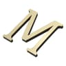 10cm 3D Mirror Acrylic Wall Sticker 26 Letters SelfAdhesive Gold Decals 18