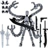 T13 Action Figure 3D Printed MultiJointed Movable Dummy Nova Robot 9