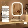 Rechargeable LED Vanity Mirror With 3Color Dimmable Touch Control For Home  Travel 12