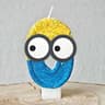 Cute Yellow Banana Man Number 09 Candle Cartoon Anime Kids Birthday Cake Topper 20