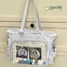 Ballet Girl Japanese Itabag Large Capacity Clear Window Shoulder Crossbody Bag 7