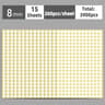 SelfAdhesive Color Dot Label Stickers 15 Sheets Round Coding Labels For Office  Crafts 7