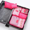 6 Pcs Travel Packing Cubes Set Portable Luggage Organizer Pouches For Clothes  Shoes 11