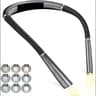 LED Neck Reading Light USB Rechargeable HandsFree Book Light Flexible 3Color Bed Lamp 8