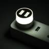 Mini USB PlugIn Square LED Night Light Portable Eye Protection Reading Light For Power Banks Laptop 6