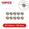 10Pcs Metal Wheel Lock Collar Shaft Axle Bushing Landing Gear Stopper For RC Model 9