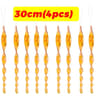 Reflective Bird Deterrent Spiral Rods Wind Rotating Scare Device Garden Decor 12