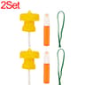 51 Pcs Yellow Fruit Fly Trap Catcher Home Farm Orchard Fly Bee Attractant 8
