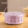 Round Mosquito Coil Holder Metal Incense Burner Hanging Tray Camping 7