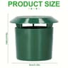 Round Reusable Snail Slug Traps Durable Plastic Lid Garden Pest Catcher 6
