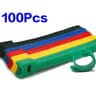50100PCS Detachable Reusable Colored Nylon Cable Ties Wire Organizer 6