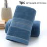Thickened Pure Cotton Bath Towel Ultra Absorbent Soft Solid Color Washcloth 6