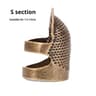 Retro Copper Sewing Thimble Finger Protector Shield Anti Slip Ring Tool 7