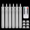 6 Pack Remote Control LED Flameless Decorative Candles Battery Timer Set 13