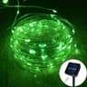 Solar Outdoor Copper Wire Fairy String Lights 8 Modes IP65 Waterproof Garden Decor 12