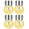 Solar Powered LED Festoon Bulb String Lights Outdoor Street Garden Decor Lamp 12