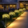 Solar Outdoor LED Firework Burst String Lights Waterproof Christmas Garden Decor 6