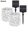 4Pack Solar Outdoor LED Fairy String Lights 8 Modes IP65 Waterproof Garden Decor 13
