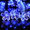 Solar Outdoor Cherry Blossom LED String Lights 8 Modes IP65 Waterproof Garden Decor 10