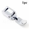 Zipper Sewing Machine Presser Foot LeftRight Narrow SnapOn Set For Brother Singer 7