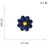 DIY Embroidery Flower  Bee Patch Set IronOn Applique For Clothing  Fabric Crafts 7