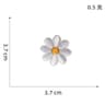 DIY Embroidery Flower  Bee Patch Set IronOn Applique For Clothing  Fabric Crafts 13