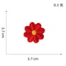 DIY Embroidery Flower  Bee Patch Set IronOn Applique For Clothing  Fabric Crafts 12