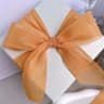 Silver Sparkling Yarn Ribbon Chiffon Wrinkle Mesh Gift Packaging Flower Decor 5 Meters 6