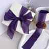 Silver Sparkling Yarn Ribbon Chiffon Wrinkle Mesh Gift Packaging Flower Decor 5 Meters 21