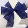Silver Sparkling Yarn Ribbon Chiffon Wrinkle Mesh Gift Packaging Flower Decor 5 Meters 22