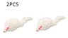 18cm Soft Rabbit Fur False Mouse Cat Toy With LongHaired Tail For Indoor Pets 12