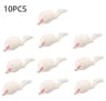 18cm Soft Rabbit Fur False Mouse Cat Toy With LongHaired Tail For Indoor Pets 19