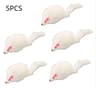 18cm Soft Rabbit Fur False Mouse Cat Toy With LongHaired Tail For Indoor Pets 6