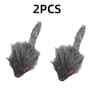 18cm Soft Rabbit Fur False Mouse Cat Toy With LongHaired Tail For Indoor Pets 10